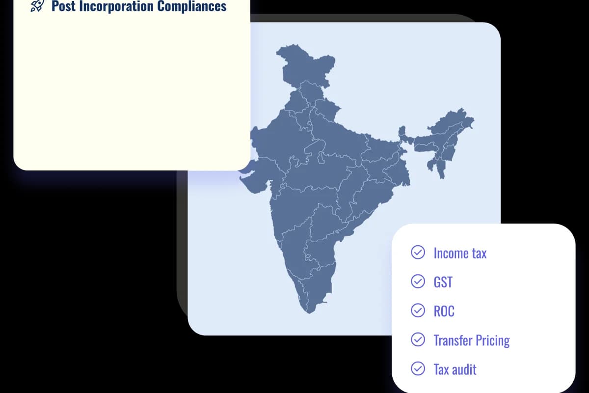 Post-incorporation compliance roadmap for Indian private limited company