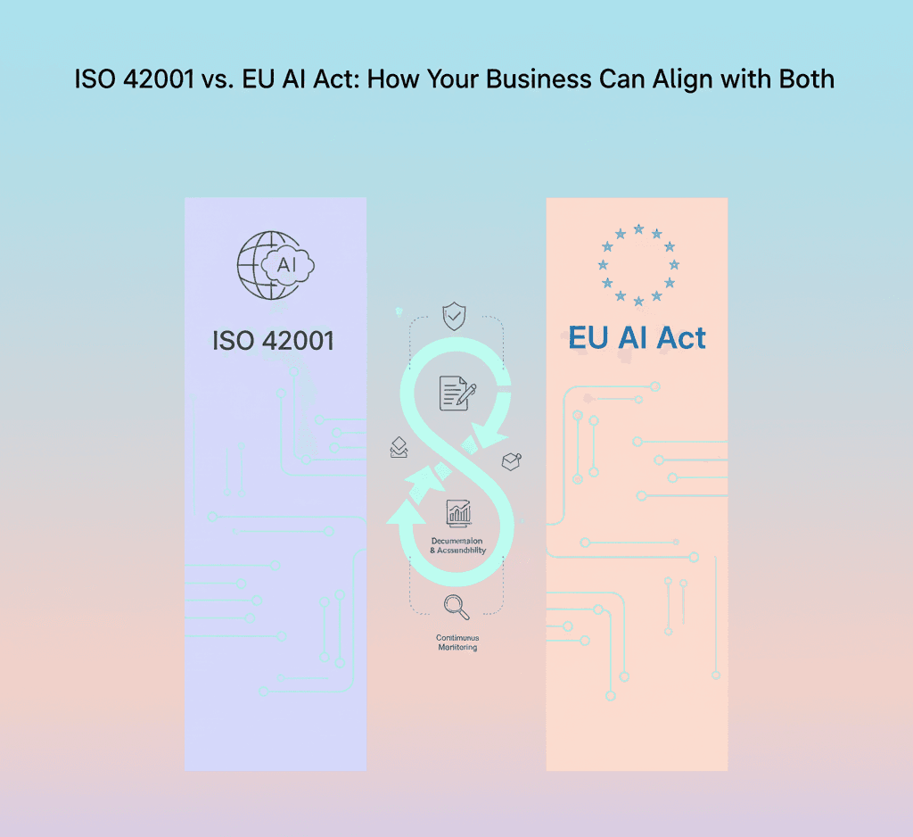 ISO 42001 vs. EU AI Act: How Your Business Can Align with Both