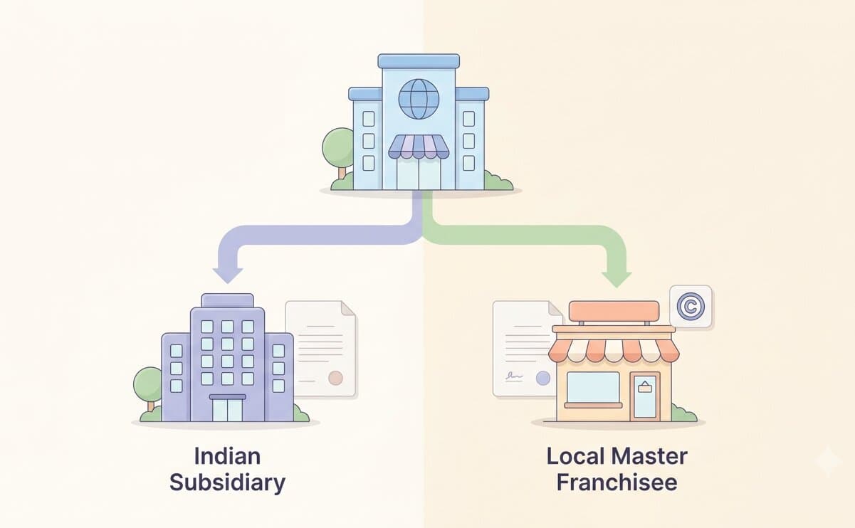 Franchising Into India: Subsidiary or Local Master Franchise — Which Route Should a Foreign Brand Take?